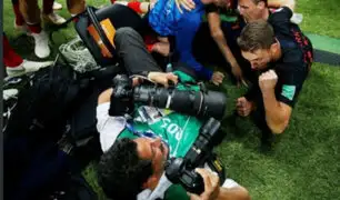 Fotógrafo mexicano contó cómo fue aplastado en el festejo de Croacia