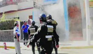 Arequipa: fábrica de hielo se incendia tras cortocircuito