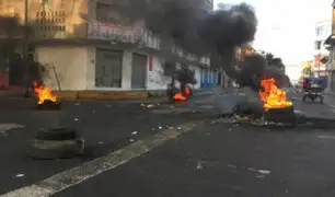 Protestas por crisis en el sistema judicial generan violencia en Iquitos
