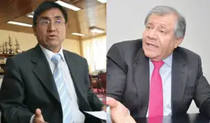 Parlamentarios comentan plática entre César Hinostroza y Ángel Romero