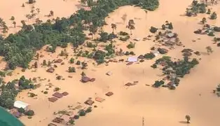 Cientos de muertos y desaparecidos deja colapso de represa en Laos