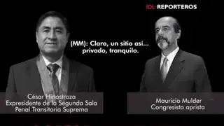 Nuevo audio: Mauricio Mulder y César Hinostroza planearon reunión