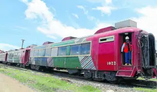 Tren turístico del Ferrocarril Central parte a la sierra por Fiestas Patrias