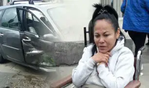 Pueblo Libre: Martha Chuquipiondo, conocida como “la Mujer boa”, resultó herida en accidente de tránsito