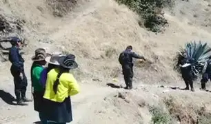 Huaraz: dos muertos y nueve heridos tras caída de vehículo en abismo