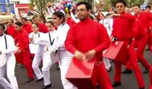 Danzas típicas ponen ritmo y sabor en la previa al desfile patrio