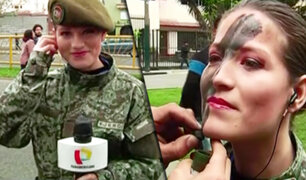 Desfile Patrio: periodista de Panamericana Televisión se une a destacamento del Ejército