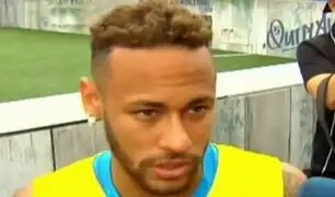 Neymar habló con Panamericana Televisión en el Mundial de Fútbol 5