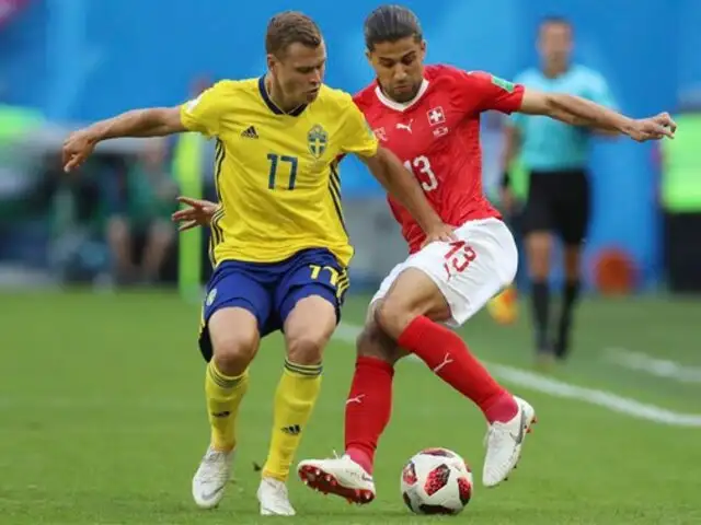 Mundial Rusia 2018: Suecia vence 1-0 a Suiza