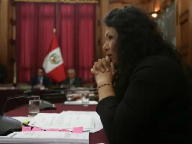 Caso Yesenia Ponce: Comisión de Ética tendrá informe final en 20 días