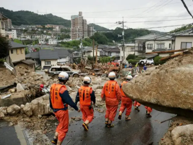 Japón en emergencia: lluvias torrenciales e inundaciones van dejando 112 muertos