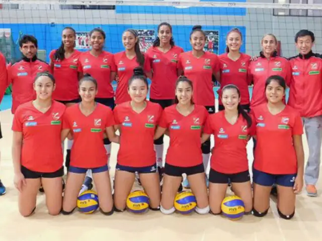 Selección peruana de vóley clasificó al Mundial Sub 18