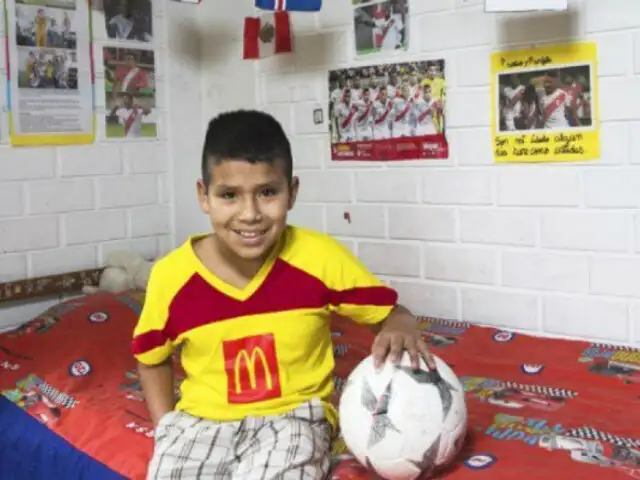 Un sueño hecho realidad: el niño peruano que estuvo presente en el Mundial