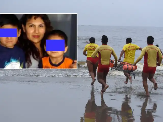 Mujer intenta suicidarse junto a sus dos hijos en mar de Ancón