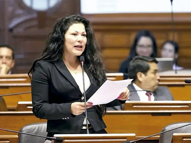 Yesenia Ponce: PJ solicita levantamiento de inmunidad de congresista