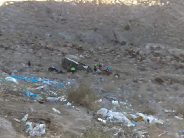 Arequipa: accidente de tránsito deja siete heridos y un fallecido
