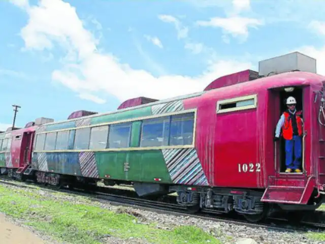 Tren turístico del Ferrocarril Central parte a la sierra por Fiestas Patrias