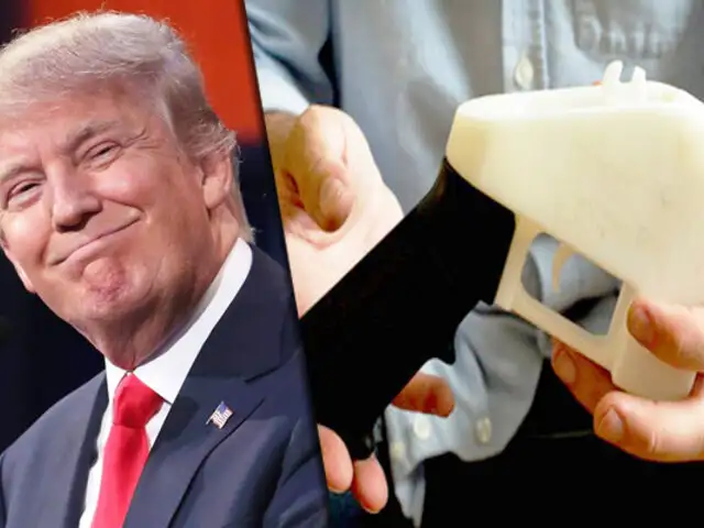 EEUU: armas 3D serán puestas a la venta con autorización de gobierno de Trump