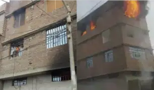Trujillo: incendio consume vivienda donde almacenaban colchones