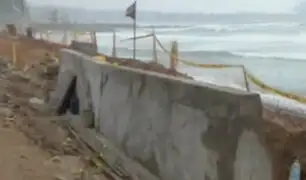 Muros de contención obstruyen ingreso a playa Los Delfines