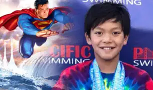 Niño “Superman”: Clark Kent rompe récord de Michael Phelps