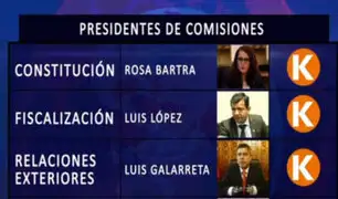 FP dio a conocer lista de congresistas que presidirán comisiones
