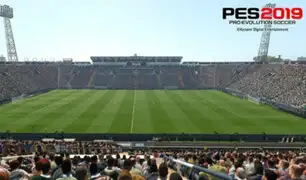 Estadio peruano hará historia al aparecer en videojuego PES 2019