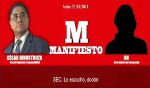 Audio revela reunión de César Hinostroza con exprocurador Luis Vargas Valdivia