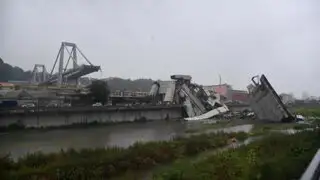 Italia: se elevó a 35 la cifra de muertos por derrumbe de puente
