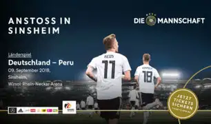 Perú vs Alemania: Arrancó venta de entradas para amistoso internacional