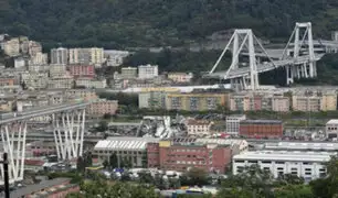 Italia: labores de rescate continúan tras desplome de puente en Génova