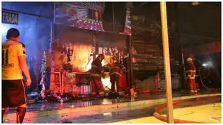 Centro de Lima: incendio en galería dejó cuantiosos daños materiales