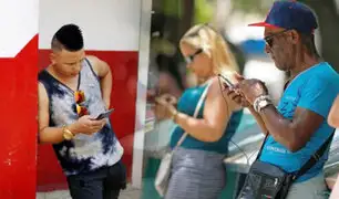 Cuba: ciudadanos acceden por primera vez a Internet desde sus celulares en toda la isla