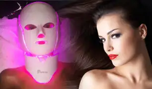 Lo último en belleza son los faciales con máscaras LED