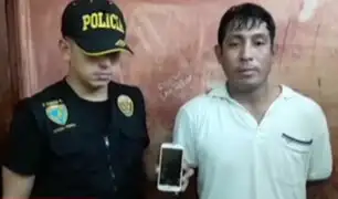 PNP captura a peligroso ladrón en San Martín de Porres