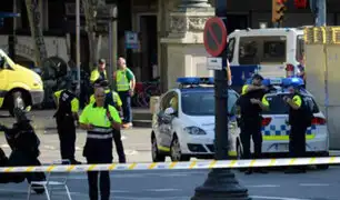 España: atentado terrorista se registró en comisaría de Barcelona