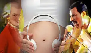 A los bebés en el vientre materno les encanta la música de “Queen” y Mozart