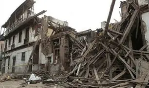 Rímac: madre e hijos salvan de morir tras derrumbe de su vivienda