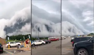 EEUU: aterradora “Nube Tsunami” sorprendió a pobladores de Illinois