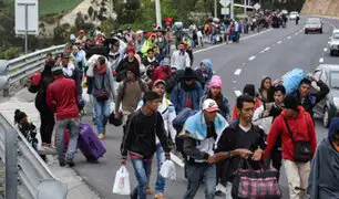 CEBAF: cientos de venezolanos sin pasaporte ingresan al Perú