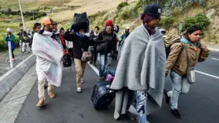Reportan menores venezolanos sin compañía de adultos en frontera de Perú-Ecuador