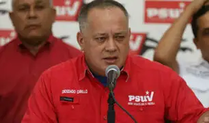 Diosdado Cabello: fotos de éxodo venezolano son una campaña contra Maduro