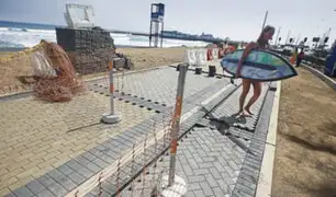 Capitanía de puerto paraliza obras en playa Redondo