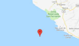 Nazca: sismo de 4.3 remeció la provincia iqueña