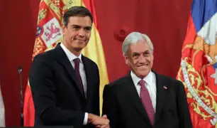 Chile: presidentes Piñera y Sánchez piden una solución a crisis de Venezuela