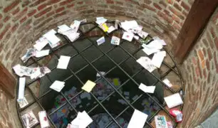 Santa Rosa de Lima: cientos de fieles visitan el pozo de los deseos para dejar sus cartas