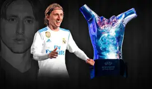Croata Luka Modric fue elegido el mejor jugador de la UEFA