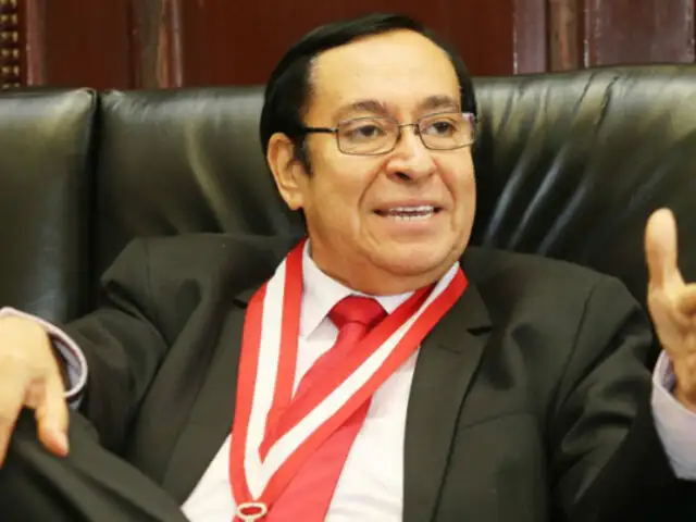 Presidente del PJ aseguró que extradición de Toledo depende de las autoridades estadounidenses