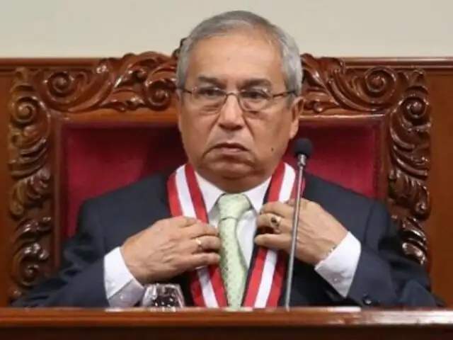 Declaran procedente denuncia constitucional contra fiscal de la Nación, Pedro Chávarry