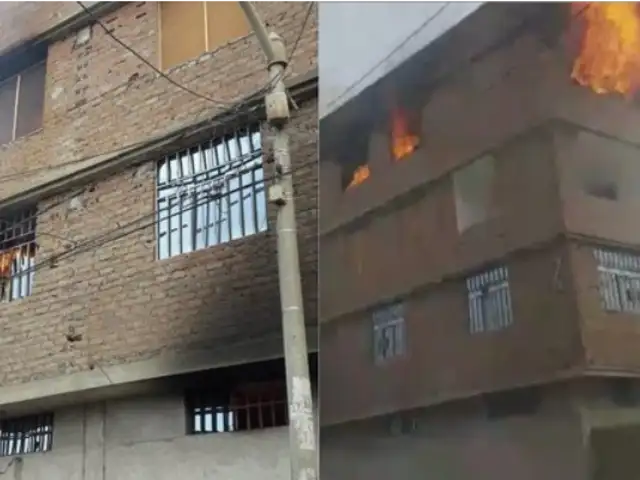 Trujillo: incendio consume vivienda donde almacenaban colchones